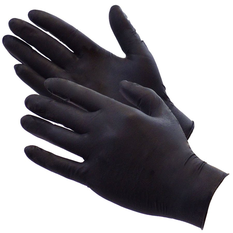 ShuBee Black Gauntlet Silver Edition Nitrile Gloves Case