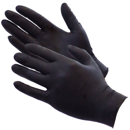 ShuBee Black Gauntlet Silver Edition  Nitrile Gloves Case
